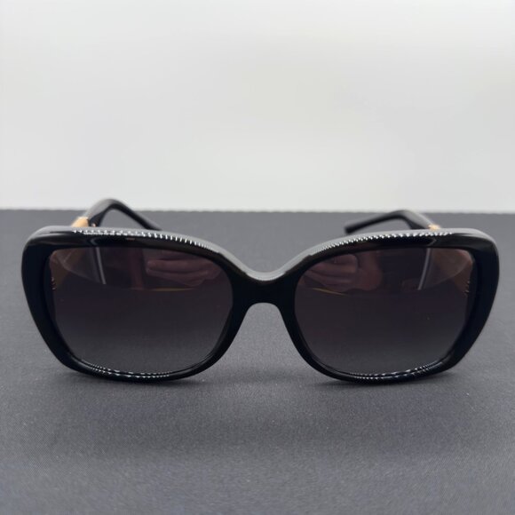 Burberry Sunglasses B4160 3433/8G Black Nova Check Frame Grey Gradient Lens NOTE - Picture 2 of 14